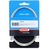 Elvedes bremse inderkabel 2250 mm rustfrit stål �1,5 mm V-nippel