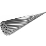 Elvedes bremse inderkabel 2250 mm rustfrit stål �1,5 mm V-nippel