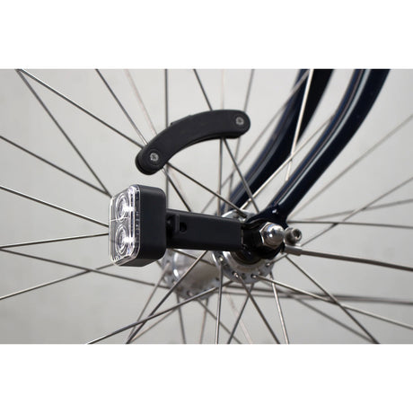 cykelbelysning AMS Konstant stål rød hvid 4 dele