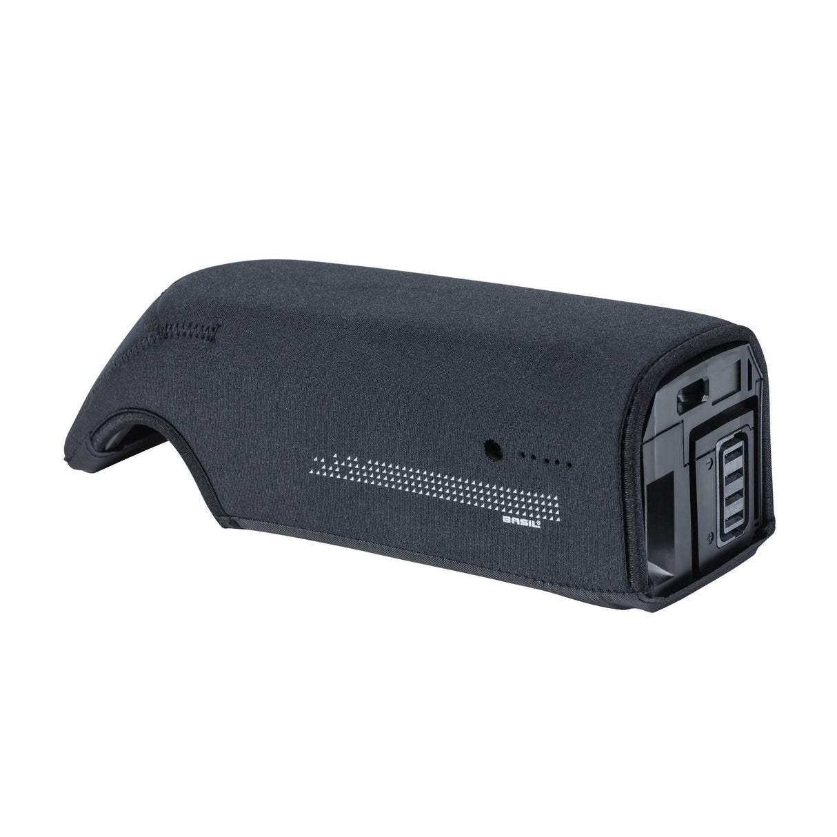 Neopren Hoes Basil Frame Battery til Shimano -trin - Sort