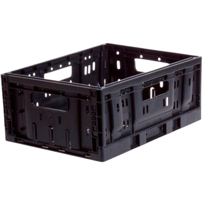 Plastfoldningskasse Lille 20 liters foldning sort