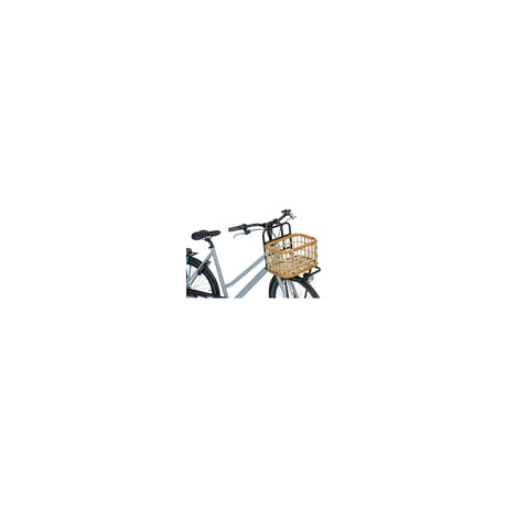 Basil Green Life - Ratting Bicycle Basket - Medium - Land Natural Brown