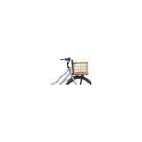Basil Green Life - Rattan Bicycle Basket - Stor - First - Natural Brown