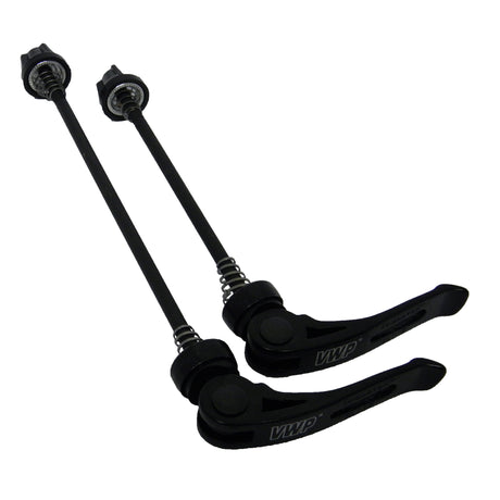 Vwp snelspanner set voor en achter zwart