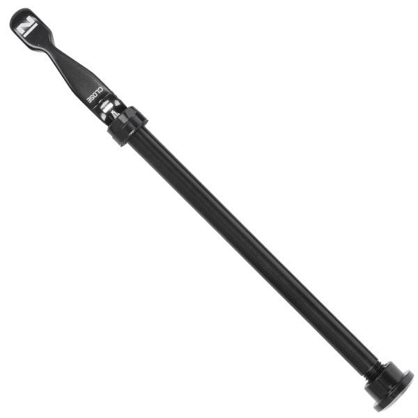 Novatec gennemgående aksel bag m12x172mm med håndtag aluminium sort