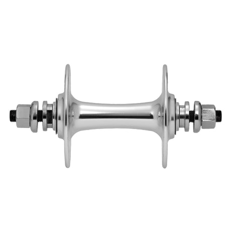 Sturmeyarcher fornav 100 mm solid aksel 145 mm fælgbremse 32gts sturmey archer hbt30 sølv (poleret) fixy - singlespeed