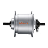 Shimano nav dynamo 36g solid aksel 6v 2,4w dhc3000 sølv