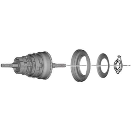Shimano Interior 175,5 mm REMNAAF SG-C3000-7C-DX