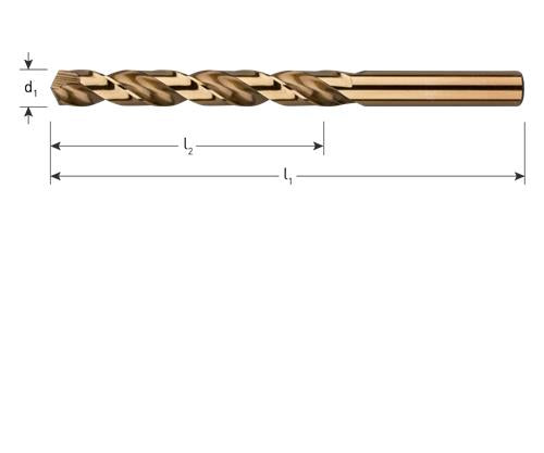 Rotec spiralbor hss-co din338 4,0mm