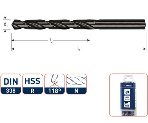 Rotec pladebor din1897 11,0mm