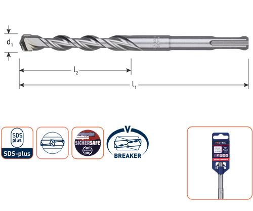 Rotec SDS bor 200 260 25mm