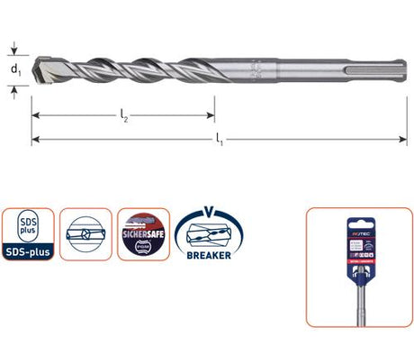 Rotec SDS bor 250 310 12mm