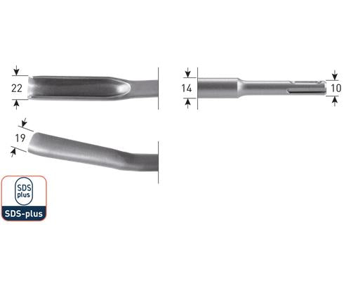 Rotec sds mejsel 250mm