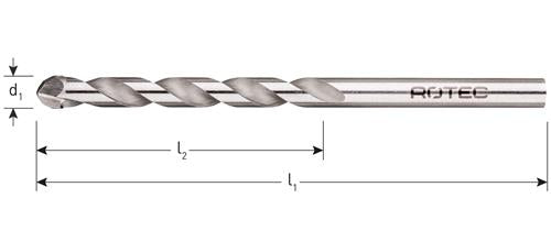 Rotec ekstrem flisebor 8,0mm