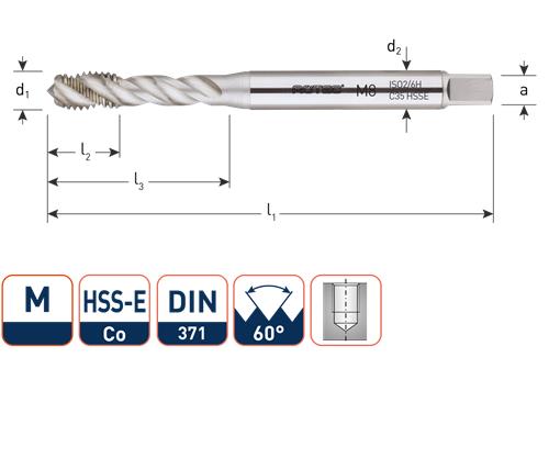 Rotec maskinhane din376 m14 rullegardin