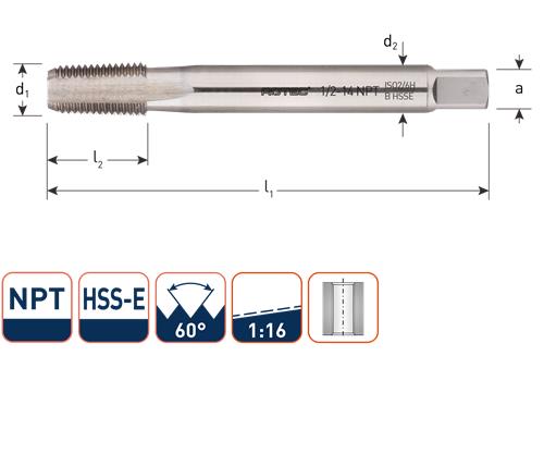 Rotec maskinhane din374 3 4 npt