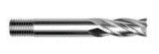 Rotec endefræser kort din844 16,0mm spændingsgevind