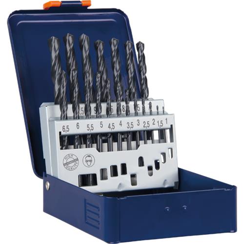 Rotec spiralborsæt 1-10x0,5mm hss 19-delt