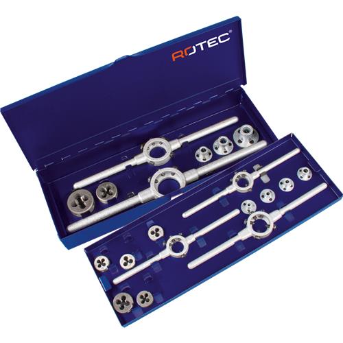 Rotec skærepladesæt 12-delt m3-m12