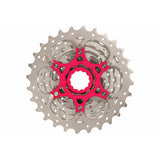 Sunrace Cassette 10V 11-28 CSRX0 Metallisk sølv