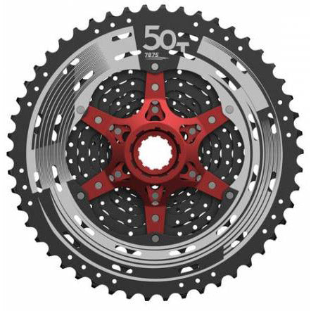Sunrace Cassette 11v 11-51 CSMX80 Sort