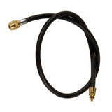 Sapo Bicycle Pump Snake komplet sort med Jumbo Klompnippel