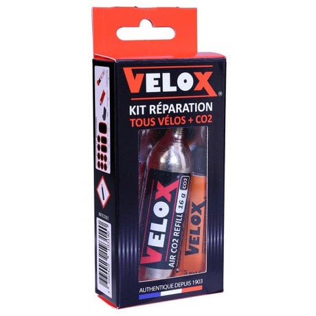 Velox Repair Kit med CO2 -mønster 16G og trykregulator