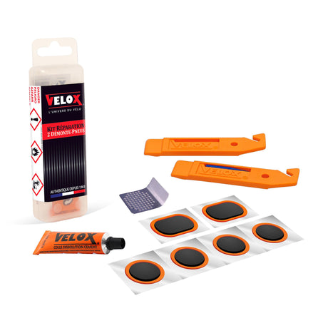 Velox Band Repair Set Mini 6 Plasters-Soluering-2 dæk tændere