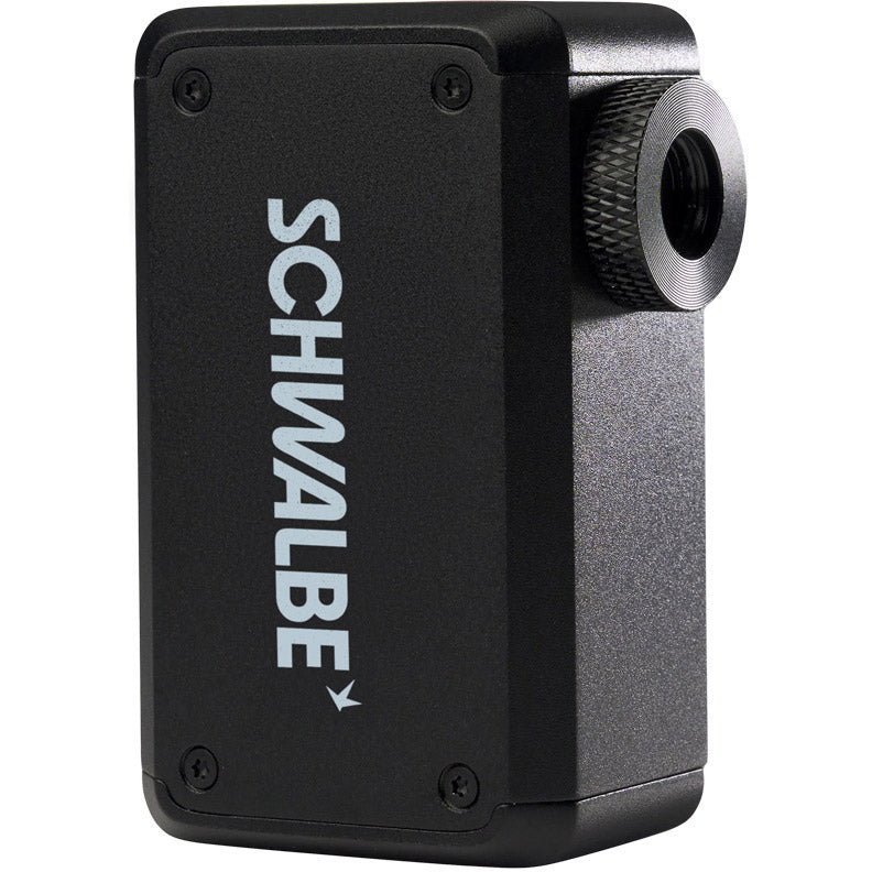 Schwalbe pomp e-micro met scv pompkop adapter