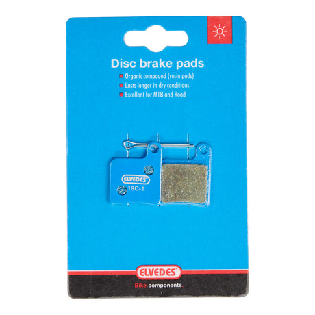 Disc Brake Block Set Elvedes Organic Giant MPH 2001-2005 (1 par)