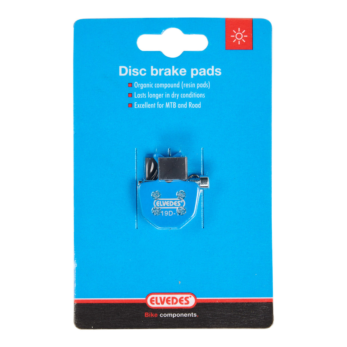 Disc Brake Block Set Elvedes Organic Formula Oro (K18)
