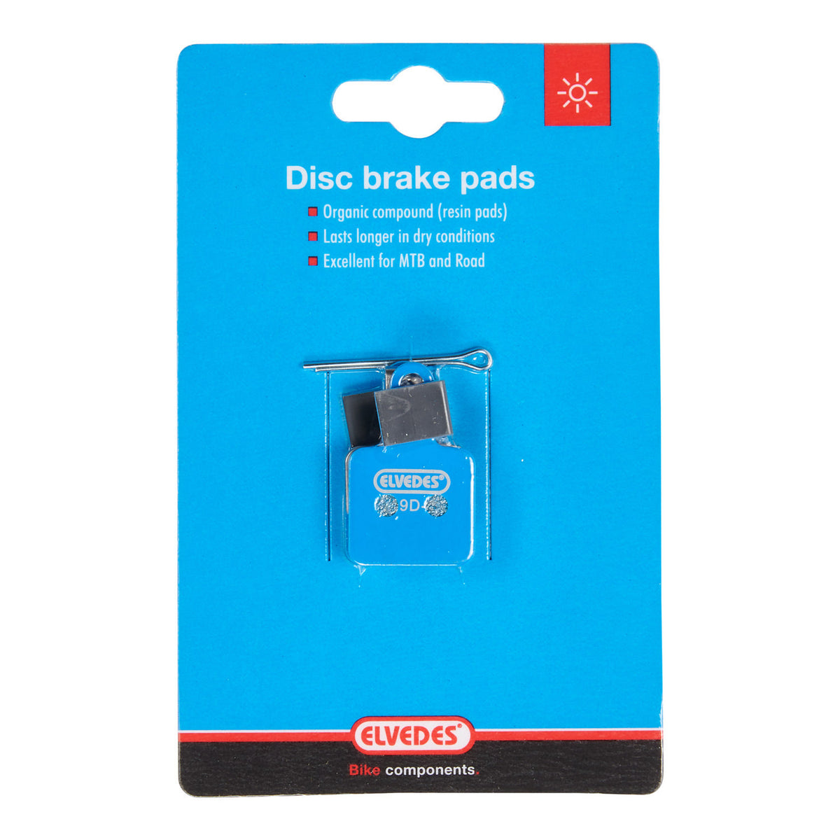 Disc Brake Block Set Elvedes Organic Suntour DB XCC-MC (1 par)