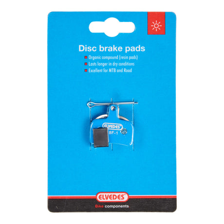 Disc Brake Block Set Elvedes Organic Hope Mono Mini (1 par)