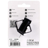 Simson Bicycle Bell Mini 32mm, Flex Band Attachment Black