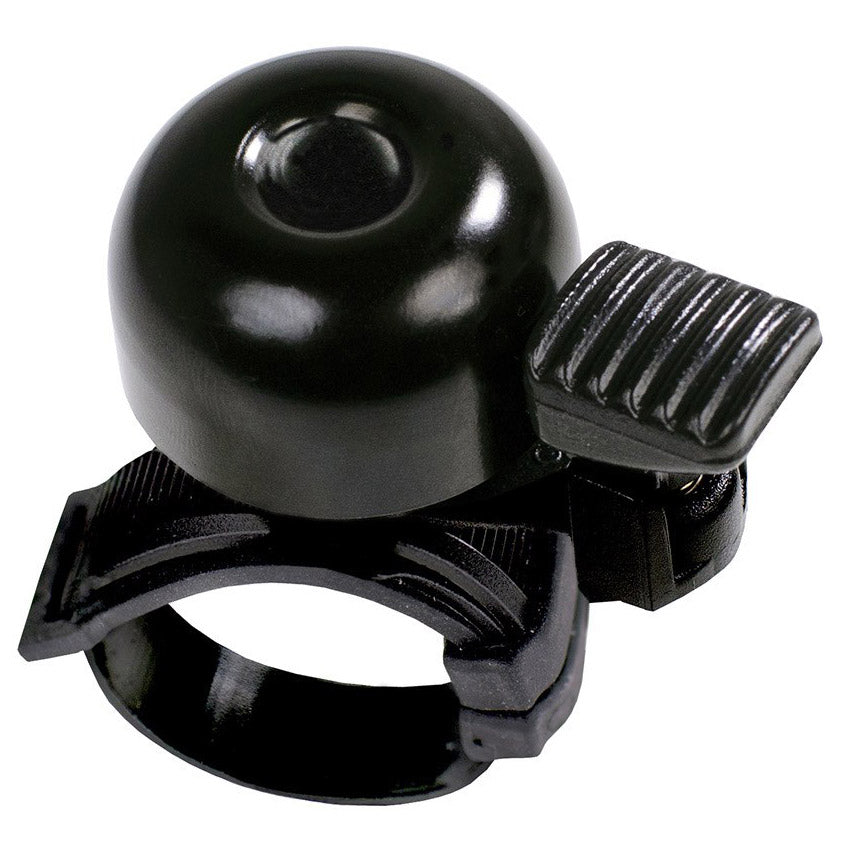 Simson Bicycle Bell Mini 32mm, Flex Band Attachment Black