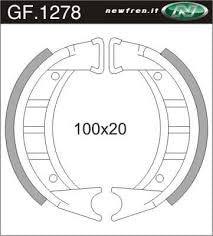 NewFren Brake Segment 1278 Yamaha Yamy