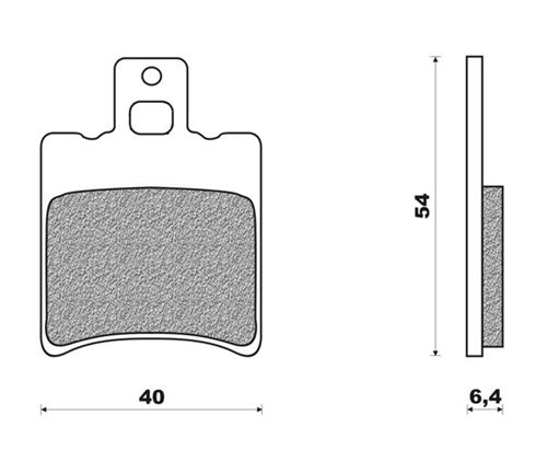 Disc Brake Block FD0197 SR Neos