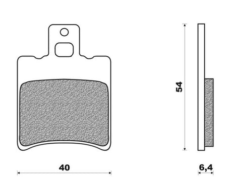 Disc Brake Block FD0197 SR Neos