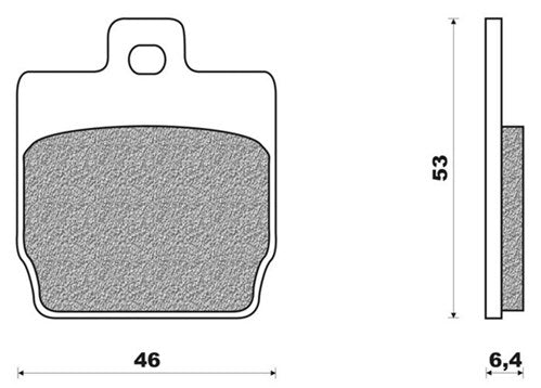 NewFren Disc Brake Block FD0251 Aerox A