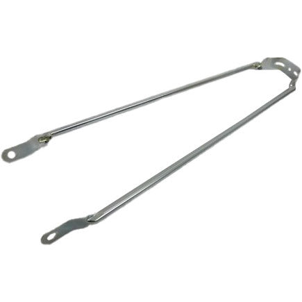 Fender Rod 28 tommer stål sølv pr. Stykke