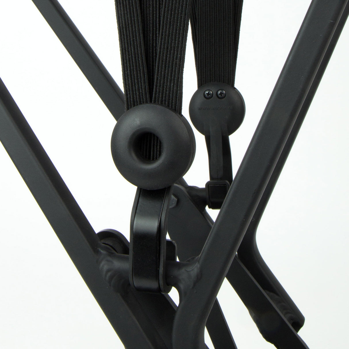 Widek triobinder øje med krog 3x12mm sort sort