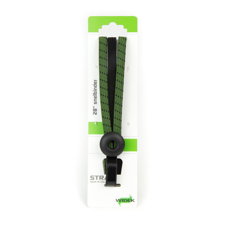 Widek triobinder øje med krog 3x12mm sort olivengrøn