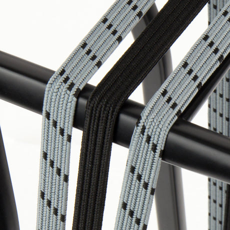 Widek triobinder øje med krog 3x12mm sort stengrå