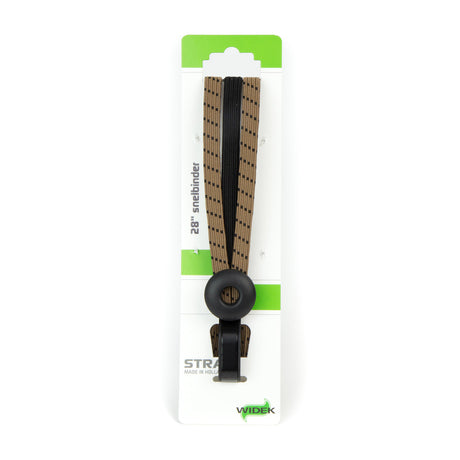 Widek triobinder øje med krog 3x12mm sort chinin
