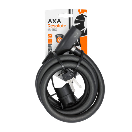 Slot Axa kabellås Resolute 180 cm - Ø15mm