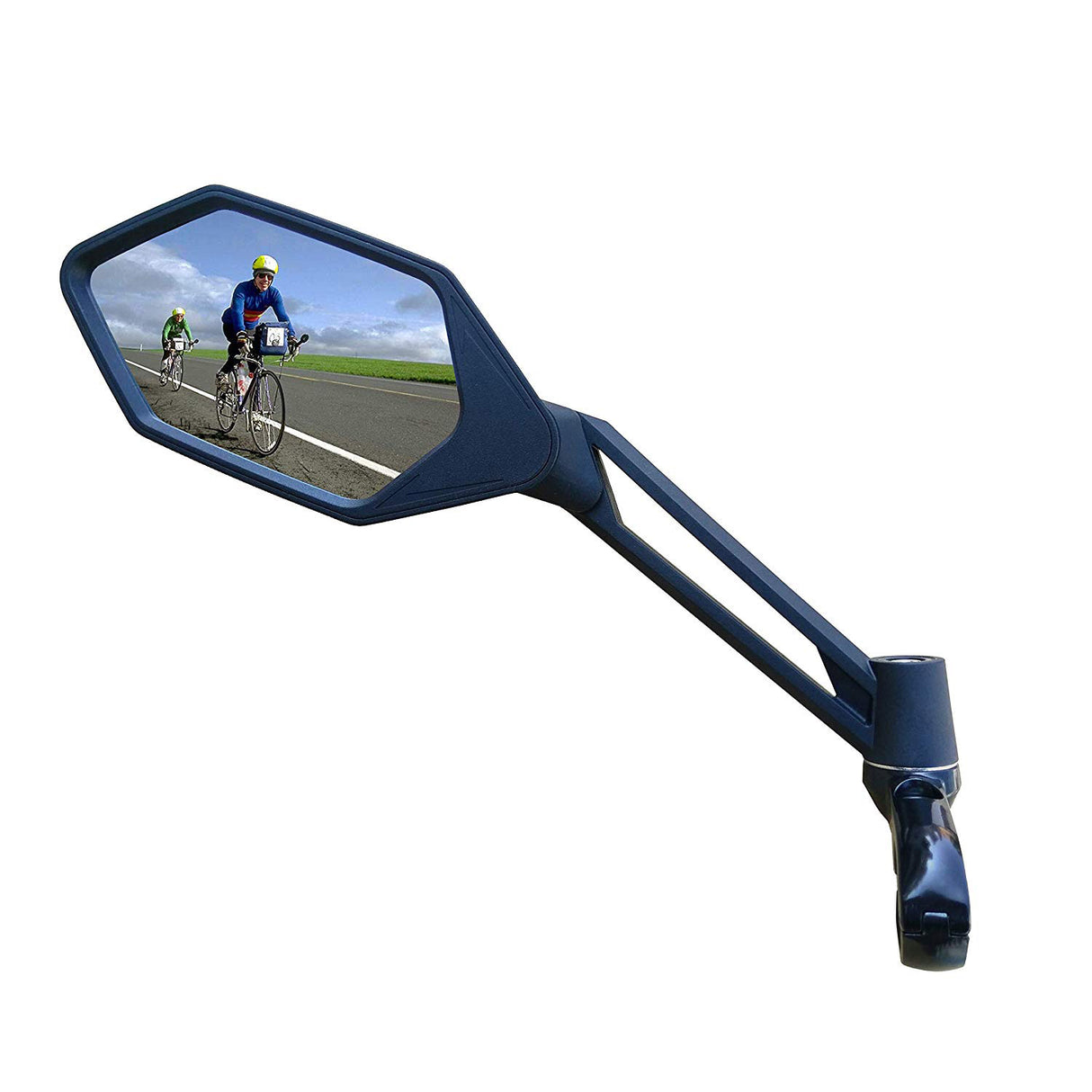 Cykel spejl e-cykel efterladt 12 cm sort