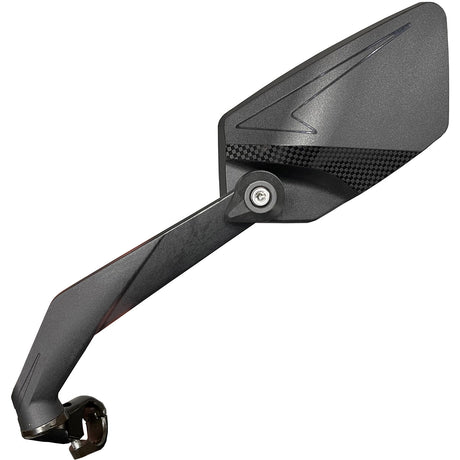 Mirage vwp spejl luksus e-cykel ø22,2mm venstre blå linse