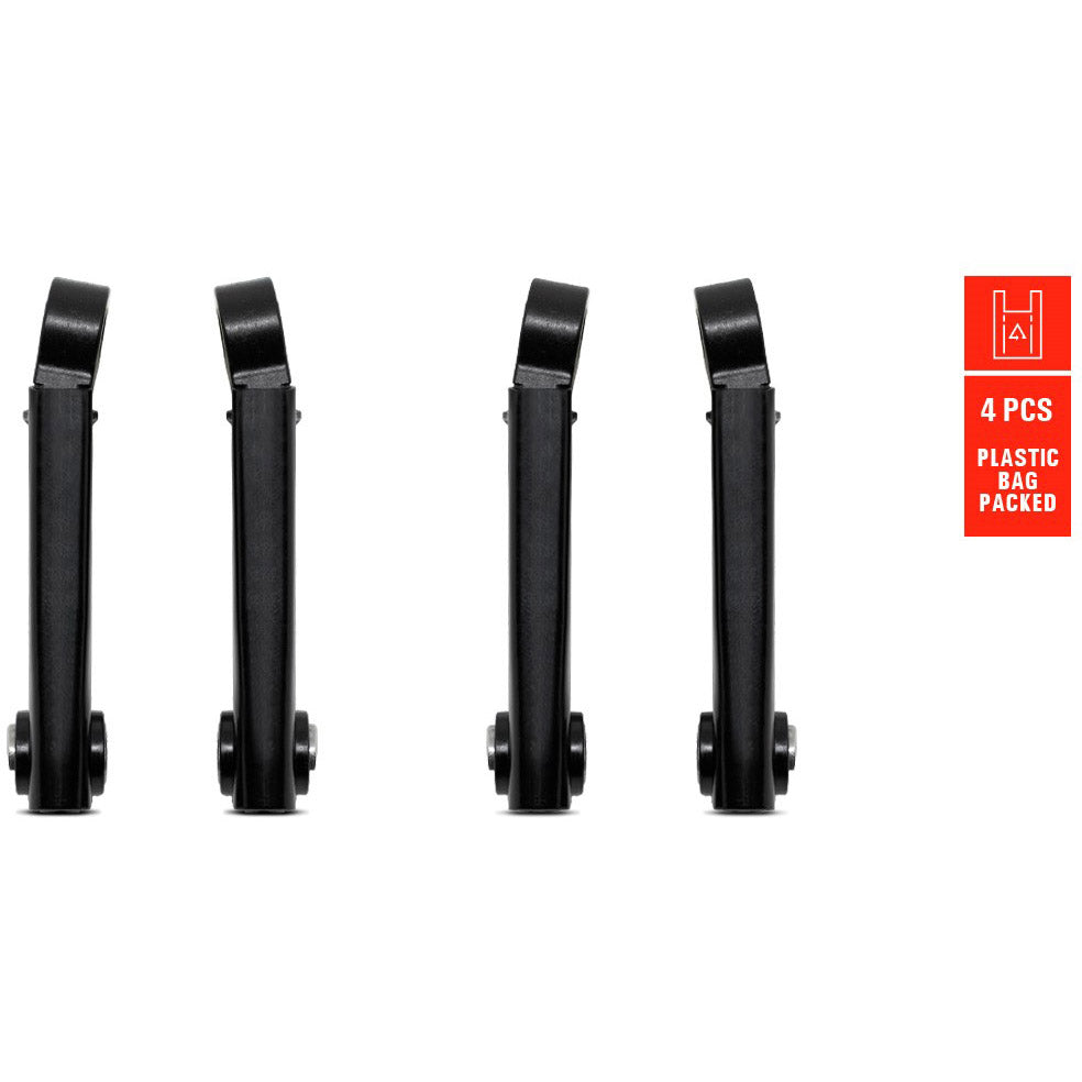 Eurofender spatd ef systema lige stangholder sort sæt a 4