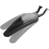 Polisport stænkskærm s-mudder bag clip-on skærm polisp.mtb 380mm 124mm