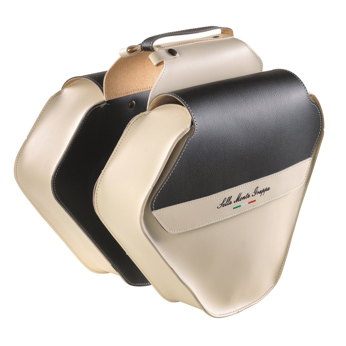 Monte grappa dobbelt taske 17,5l fashion skay creme sort